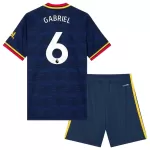 Koszulka Arsenal Gabriel 6 26/27 Wyjazdowa Dziecięca