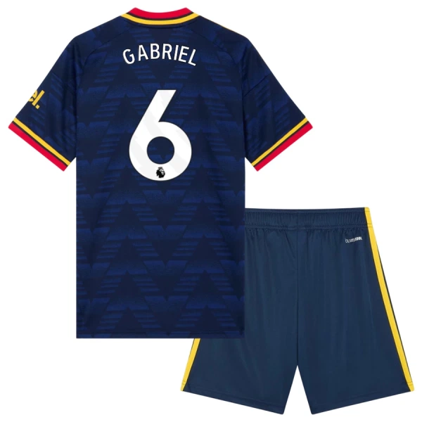 Koszulka Arsenal Gabriel 6 26/27 Wyjazdowa Dziecięca Koszulka Arsenal Gabriel 6 26/27 Wyjazdowa Dziecięca