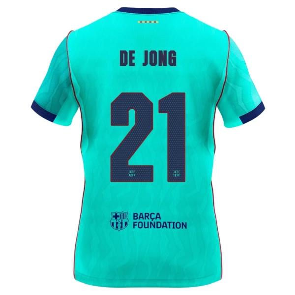 Koszulka FC Barcelona Frenkie de Jong 21 26/27 Trzecia Koszulka FC Barcelona Frenkie de Jong 21 26/27 Trzecia