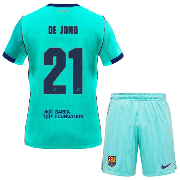 Koszulka FC Barcelona Frenkie de Jong 21 26/27 Trzecia Dziecięca Koszulka FC Barcelona Frenkie de Jong 21 26/27 Trzecia Dziecięca