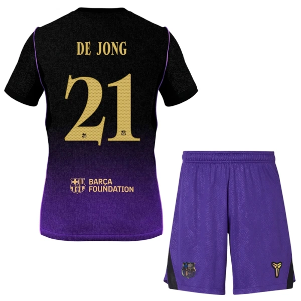Koszulka FC Barcelona Frenkie de Jong 21 26/27 Wyjazdowa Dziecięca Koszulka FC Barcelona Frenkie de Jong 21 26/27 Wyjazdowa Dziecięca