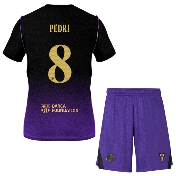 Koszulka FC Barcelona Pedri 8 26/27 Wyjazdowa Dziecięca Koszulka FC Barcelona Pedri 8 26/27 Wyjazdowa Dziecięca
