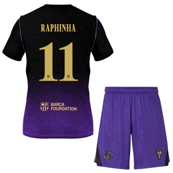Koszulka FC Barcelona Raphinha 11 26/27 Wyjazdowa Dziecięca Koszulka FC Barcelona Raphinha 11 26/27 Wyjazdowa Dziecięca