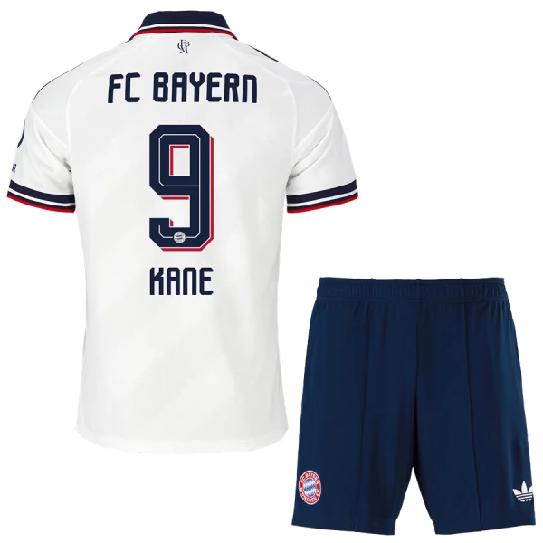 Koszulka FC Bayern Monachium Kane 9 26/27 Wyjazdowa Dziecięca Koszulka FC Bayern Monachium Kane 9 26/27 Wyjazdowa Dziecięca