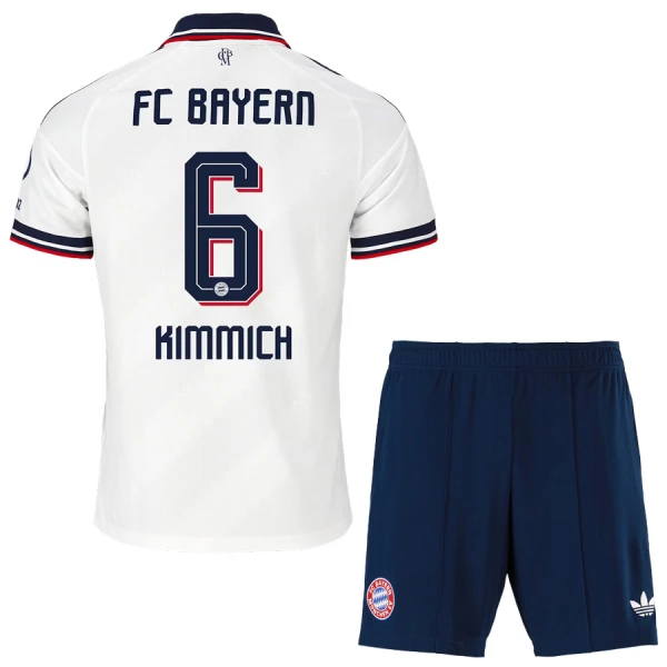 Koszulka FC Bayern Monachium Kimmich 6 26/27 Wyjazdowa Dziecięca Koszulka FC Bayern Monachium Kimmich 6 26/27 Wyjazdowa Dziecięca