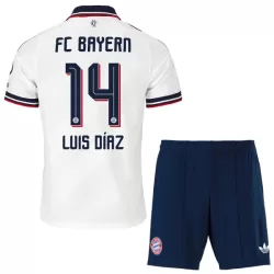 Koszulka FC Bayern Monachium Luis Díaz 14 26/27 Wyjazdowa Dziecięca Koszulka FC Bayern Monachium Luis Díaz 14 26/27 Wyjazdowa Dziecięca