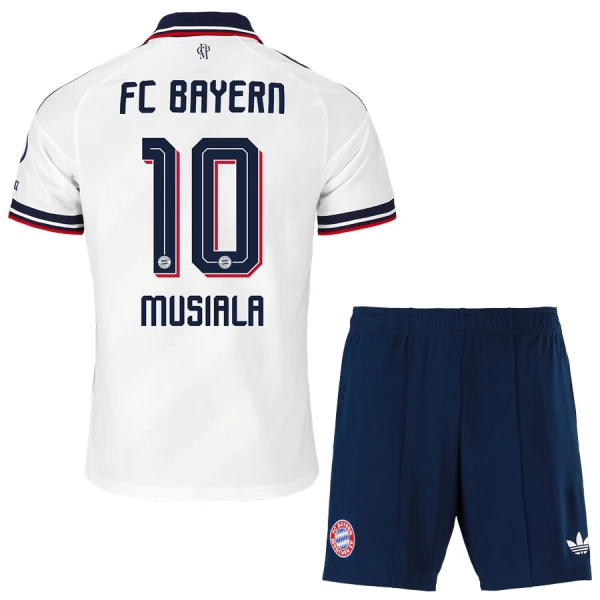 Koszulka FC Bayern Monachium Musiala 10 26/27 Wyjazdowa Dziecięca Koszulka FC Bayern Monachium Musiala 10 26/27 Wyjazdowa Dziecięca