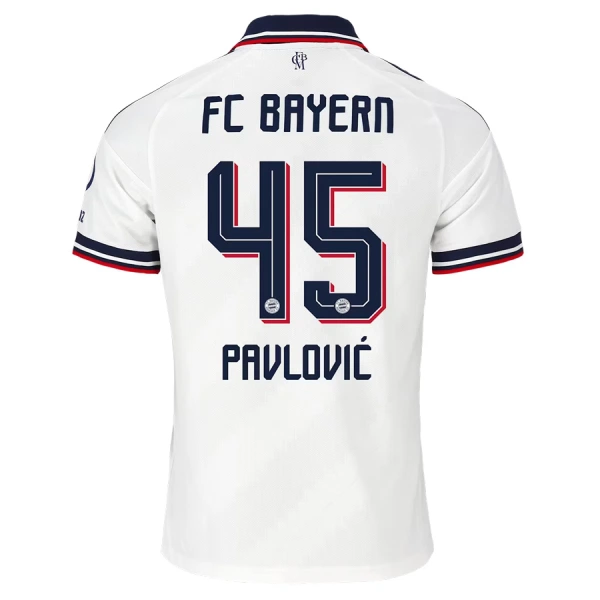 Koszulka FC Bayern Monachium Pavlovic 45 26/27 Wyjazdowa Koszulka FC Bayern Monachium Pavlovic 45 26/27 Wyjazdowa