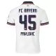 Koszulka FC Bayern Monachium Pavlovic 45 26/27 Wyjazdowa Koszulka FC Bayern Monachium Pavlovic 45 26/27 Wyjazdowa
