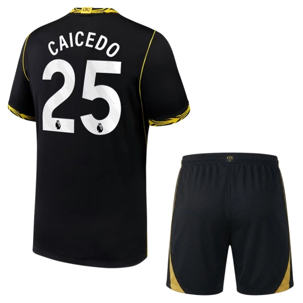 Koszulka Chelsea Caicedo 25 26/27 Wyjazdowa Dziecięca Koszulka Chelsea Caicedo 25 26/27 Wyjazdowa Dziecięca