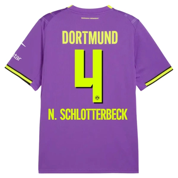 Koszulka Borussia Dortmund N. Schlotterbeck 4 26/27 Trzecia Koszulka Borussia Dortmund N. Schlotterbeck 4 26/27 Trzecia