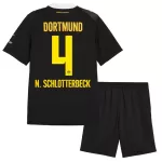 Koszulka Borussia Dortmund N. Schlotterbeck 4 26/27 Wyjazdowa Dziecięca