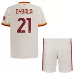 Koszulka AS Roma Dybala 21 26/27 Wyjazdowa Dziecięca