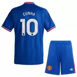 Koszulka Manchester United Cunha 10 26/27 Wyjazdowa Dziecięca Koszulka Manchester United Cunha 10 26/27 Wyjazdowa Dziecięca
