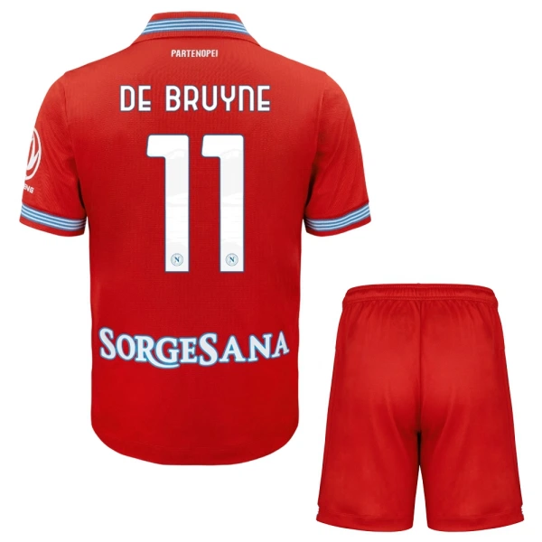 Koszulka SSC Napoli De Bruyne 11 26/27 Trzecia Dziecięca