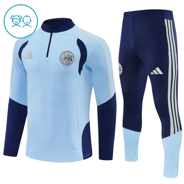 Ajax Amsterdam Zestaw Bluzy Treningowej 26/27 Niebieski Dziecięca Ajax Amsterdam Zestaw Bluzy Treningowej 26/27 Niebieski Dziecięca