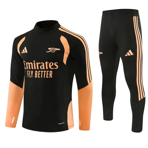 Arsenal Zestaw Bluzy Treningowej 26/27 Czarny Arsenal Zestaw Bluzy Treningowej 26/27 Czarny