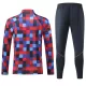 Barcelona Zestaw Bluzy Treningowej 26/27 Czerwony