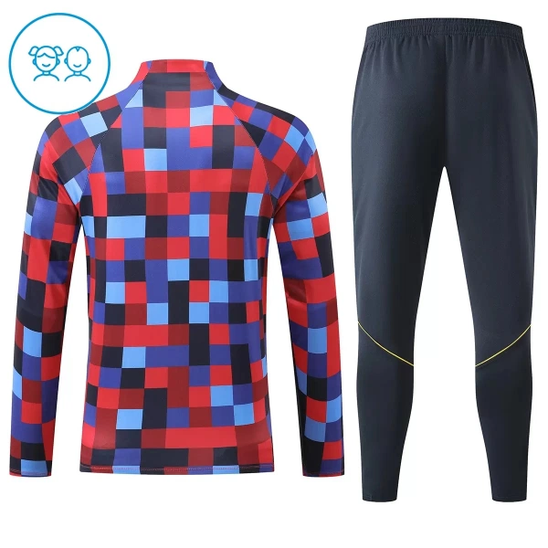 Barcelona Zestaw Bluzy Treningowej 26/27 Czerwony Dziecięca