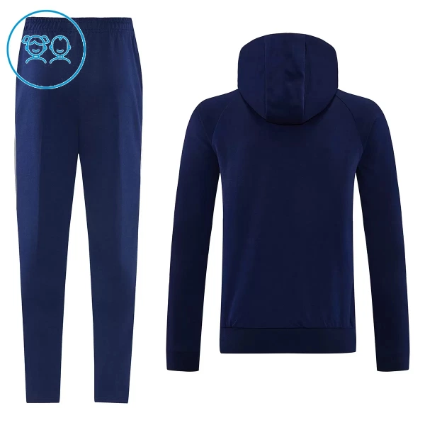 Bayern Monachium Hoodie Zestaw Bluzy Treningowej 26/27 Marynarka-Wojenna Dziecięca