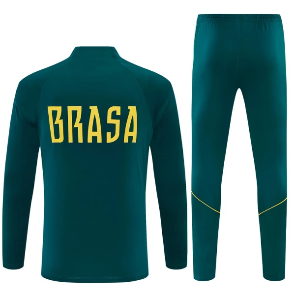 Brazylia Zestaw Bluzy Treningowej 26/27 Zielony