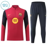 FC Barcelona Zestaw Bluzy Treningowej 26/27 Czerwony Dziecięca