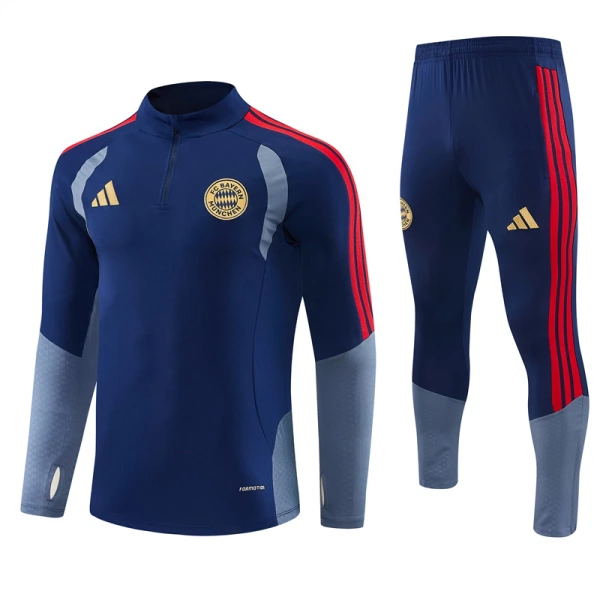 FC Bayern Monachium Zestaw Bluzy Treningowej 26/27 Niebieski FC Bayern Monachium Zestaw Bluzy Treningowej 26/27 Niebieski