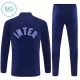 Inter Mediolan Zestaw Bluzy Treningowej 26/27 Niebieski Dziecięca