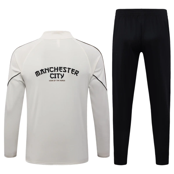 Manchester City Zestaw Bluzy Treningowej 26/27 Szary