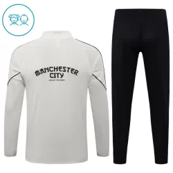 Manchester City Zestaw Bluzy Treningowej 26/27 Szary Dziecięca