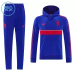 Manchester United Hoodie Zestaw Bluzy Treningowej 26/27 Niebieski Dziecięca