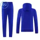 Manchester United Hoodie Zestaw Bluzy Treningowej 26/27 Niebieski Dziecięca