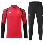 Manchester United Zestaw Bluzy Treningowej 26/27 Czerwony