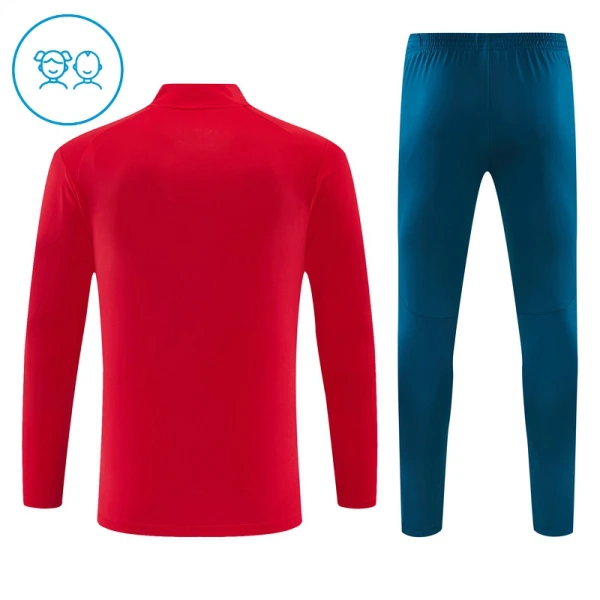 Portugalia Zestaw Bluzy Treningowej 26/27 Czerwony Dziecięca