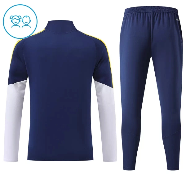 Real Madryt Zestaw Bluzy Treningowej 26/27 Niebieski Dziecięca