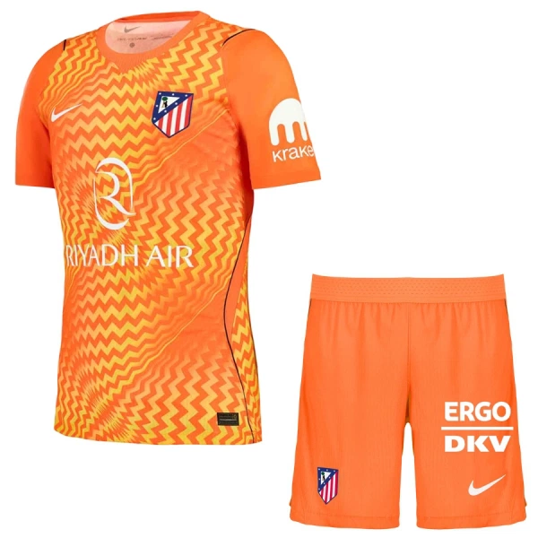 Koszulka Bramkarska Atlético Madryt 26/27 Pomarańczowy Dziecięca Koszulka Bramkarska Atlético Madryt 26/27 Pomarańczowy Dziecięca