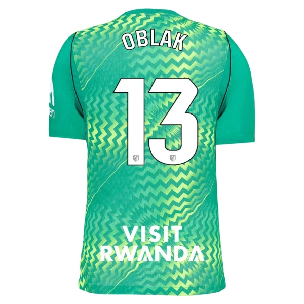 Koszulka Bramkarska Atlético Madryt Oblak 13 26/27 Zielony