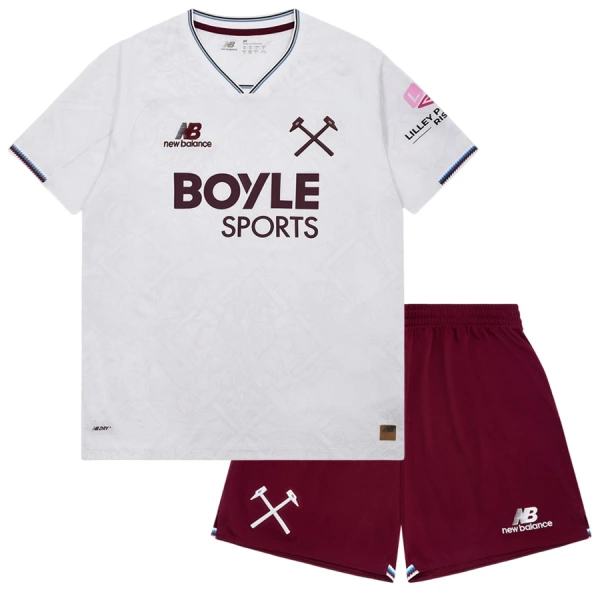Koszulka West Ham United 26/27 Wyjazdowa Dziecięca