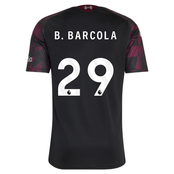Koszulka Liverpool B. Barcola 29 26/27 Trzecia Koszulka Liverpool B. Barcola 29 26/27 Trzecia