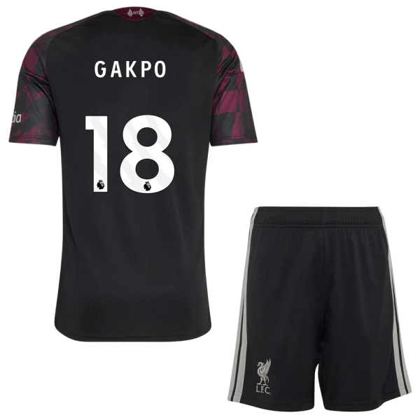Koszulka Liverpool Gakpo 18 26/27 Trzecia Dziecięca Koszulka Liverpool Gakpo 18 26/27 Trzecia Dziecięca