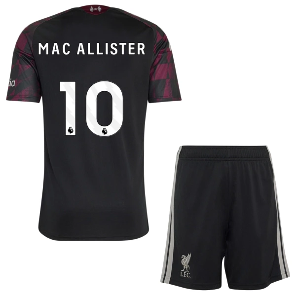 Koszulka Liverpool Mac Allister 10 26/27 Trzecia Dziecięca Koszulka Liverpool Mac Allister 10 26/27 Trzecia Dziecięca