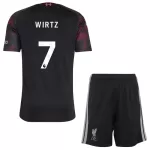 Koszulka Liverpool Wirtz 7 26/27 Trzecia Dziecięca