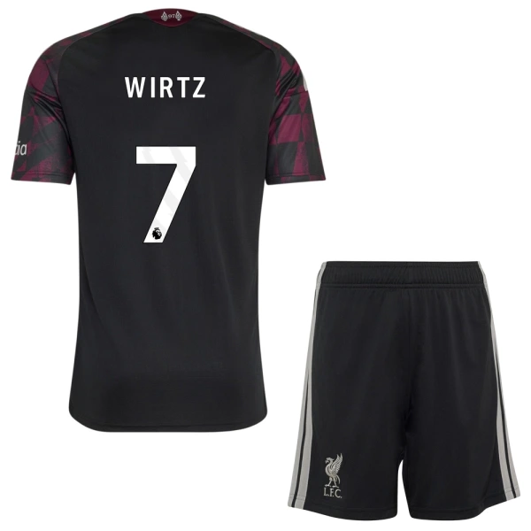 Koszulka Liverpool Wirtz 7 26/27 Trzecia Dziecięca