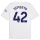 Koszulka Manchester City Semenyo 42 26/27 Trzecia Koszulka Manchester City Semenyo 42 26/27 Trzecia