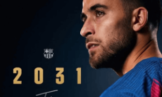 Barcelona zapewnia sobie przyszłość w obronie, przedłużając kontrakt z Erikiem Garcią do 2031 roku