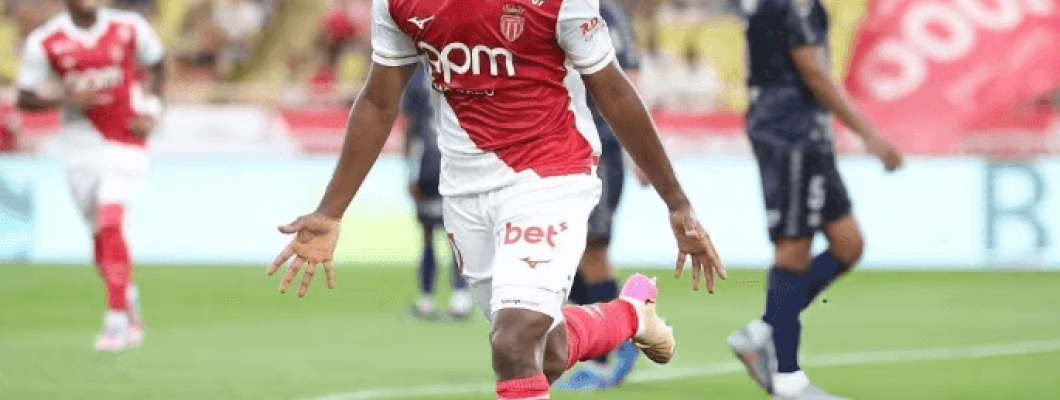 Fati błyszczy w swoim debiucie w Ligue 1 w koszulce Monaco Fati błyszczy w swoim debiucie w Ligue 1 w koszulce Monaco