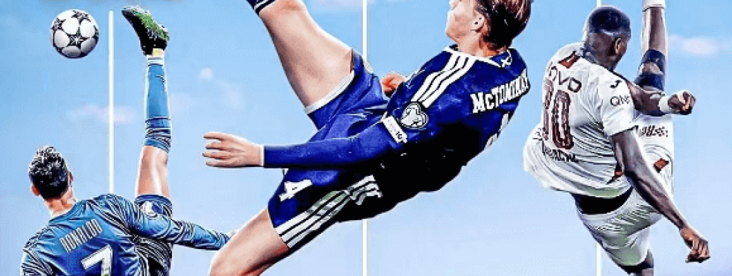 Oszałamiający strzał przewrotką McTominaya pobił rekord