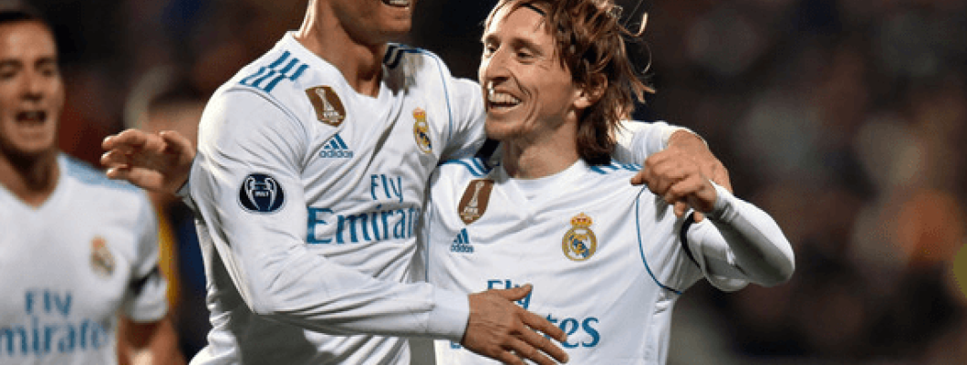 Piłkarska przyjaźń Cristiano Ronaldo i Modricia Piłkarska przyjaźń Cristiano Ronaldo i Modricia