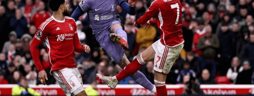 Po odliczeniu Nunez strzelił zwycięskiego gola i Liverpool o włos wygrał 1:0 Po odliczeniu Nunez strzelił zwycięskiego gola i Liverpool o włos wygrał 1:0